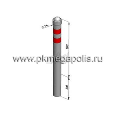 купить столбик парковочный бетонируемый АБ-76/1080 в Наро-Фоминске